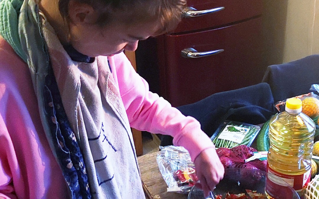 Lea kocht und es gibt Fisch